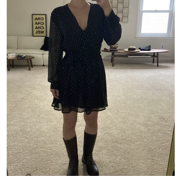 Zara Belted Sexy Dress - Picture 5 of 8